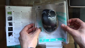 Logitech M705 Unboxing