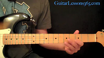 Dimebag Darrell Style Two Handed Slides Guitar Lesson - Lick Of The Week