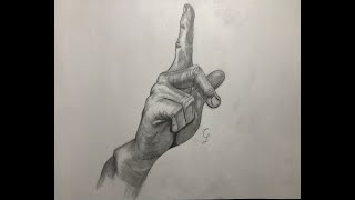Como Dibujar Una Mano Realista Realistic Hand Drawing