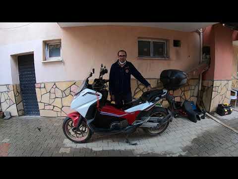 2014 Honda integra 750D sele amortisörü değişimi