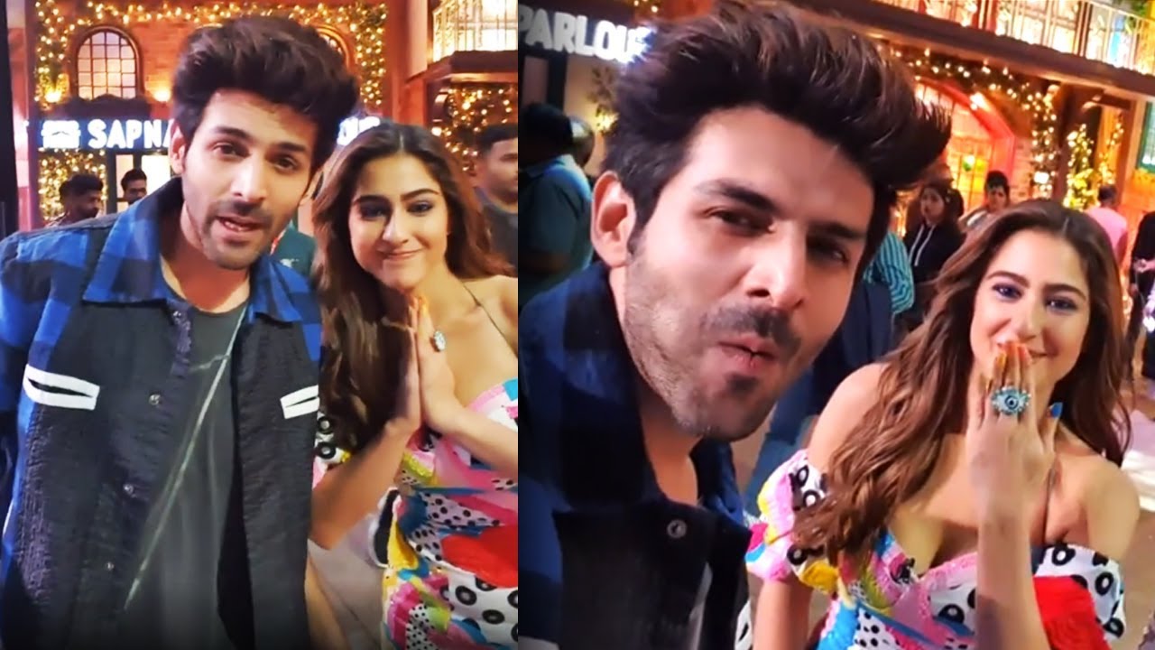 The Kapil Sharma Show Behind The Scenes FUN With Kartik Aaryan Sara Ali