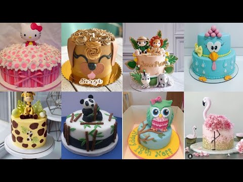 45+ birthday cake ideas for baby girl and baby boy // cartoon character  birthday cakes for kids - YouTube