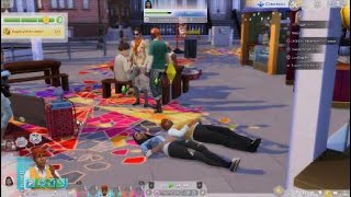 Sims4 let's play - Bluebell legacy S5 E37 - Nyårslöfte och Claire