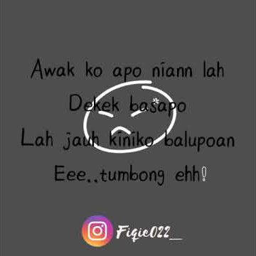 Ehh yo malang nasib ((jambi story wa))