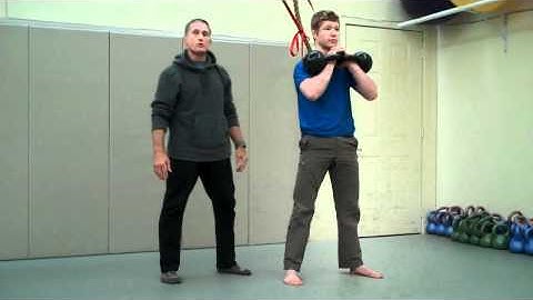 Steve Maxwell: Double Kettlebell Front Squat