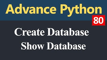 How to Create and Show Database in Python (Hindi)