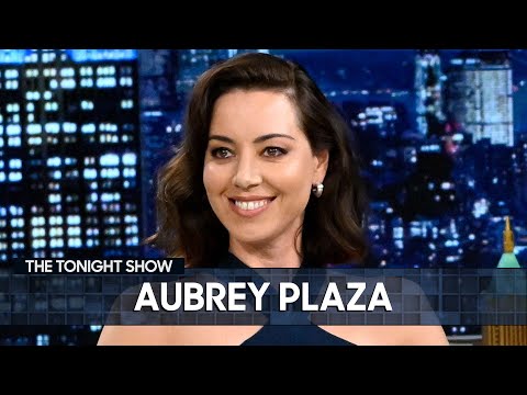 Edgar Wright Genuinely Thought Aubrey Plaza Was the New Tomb Raider | The Tonight Show