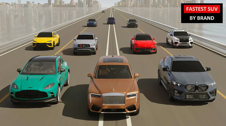 Fastest SUV by Brands SPEED Comparison | FASTEST SUV 3D COMPARISON