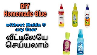 Diy Homemade glue without flour/New ideas