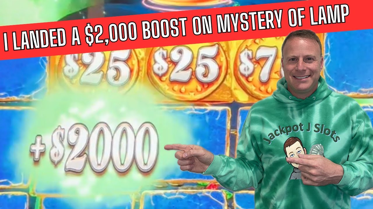 $2,000 Boost on $80 Mystery of the Lamp Spins...HOLY COW!