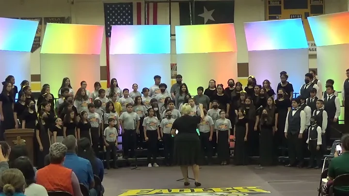 Vela MS Choir, Fall Concert 2022. Eagle Choir, "We...