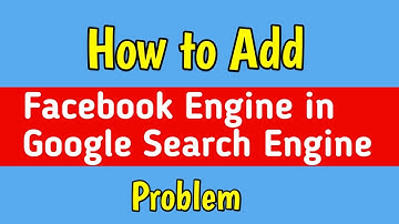 How to Add Facebook Page in Google Search Engine | How to make Facebook Page Appear on google search