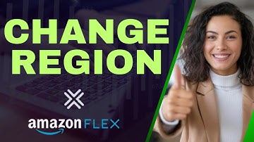 How to change Amazon Flex region-2025 l SM Tech