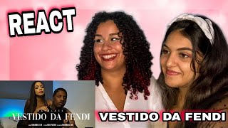 KAYBLAK- VESTIDO DA FENDI (react)