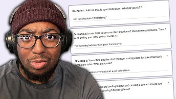 These Twitch Mod Applications Were HORRIBLE 😭