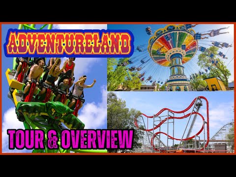 Adventureland - 4K | Walkthrough & Tour | Altoona, Iowa (No Copyright)