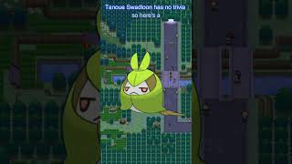 Pokémon Fact of the Day --- Sewaddle, Swadloon, Leavanny