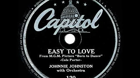 1942 Johnnie Johnston - Easy To Love