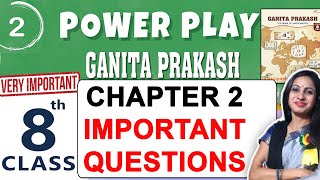 Power Play Extra Questions For Exam Preparation | Class 8 Maths Ganita Prakash Chapter 2