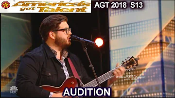 Noah Guthrie Glee Alum Love On The Brain HE KILLED IT America's Got Talent 2018 Audition AGT