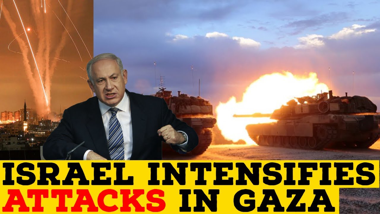 WAR!!! Israel Intensifies ATTACKS in Gaza as Conflict Enters Fifth Day