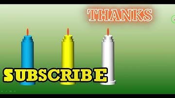 candle animation power point