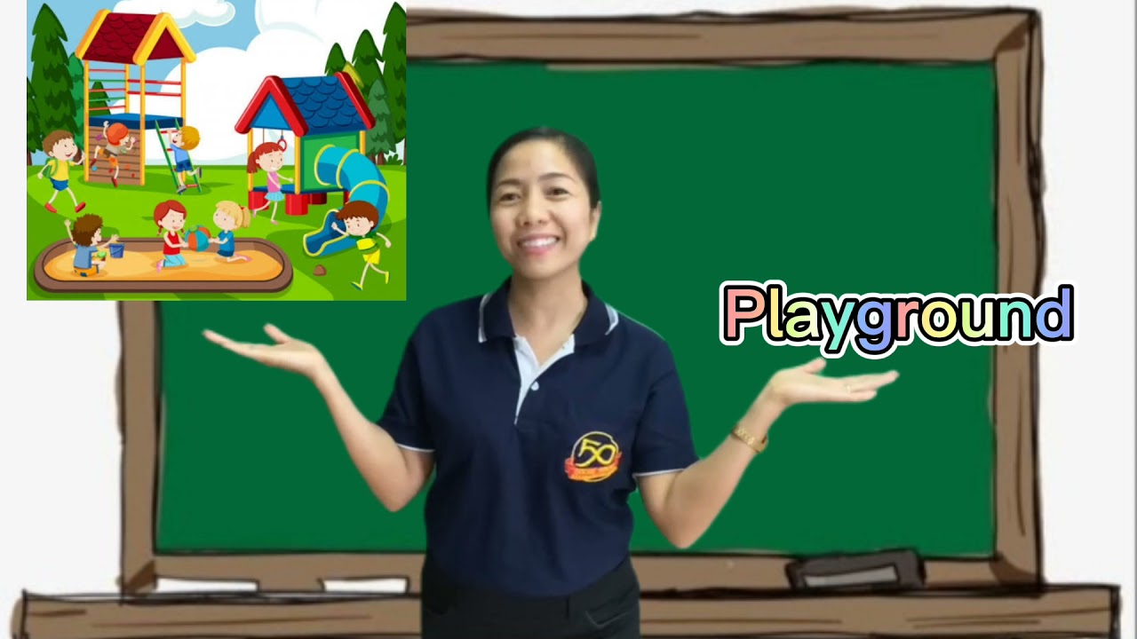 K3 Lesson 1 Places in School