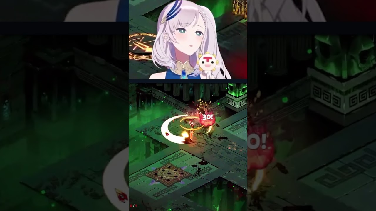 To celebrate Hades II first clear, a throwback from baby's first Hades! #PavoliaReine #VTuber #Hades