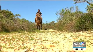 With 99K acres to patrol, Vandenberg AFB uses horses to help keep watch