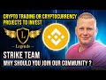 Crypto trading or cryptocurrency projects to invest earn money online