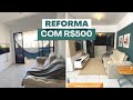 Reforma de sala de estar e jantar com r500  faa voc mesmo