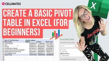 🎉Create a Basic Pivot Table in Excel – Essential Data Analysis Skill☝️