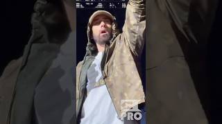 Eminem Honours Hailie’s Wedding Anniversary During Surprise Ford Field Appearance