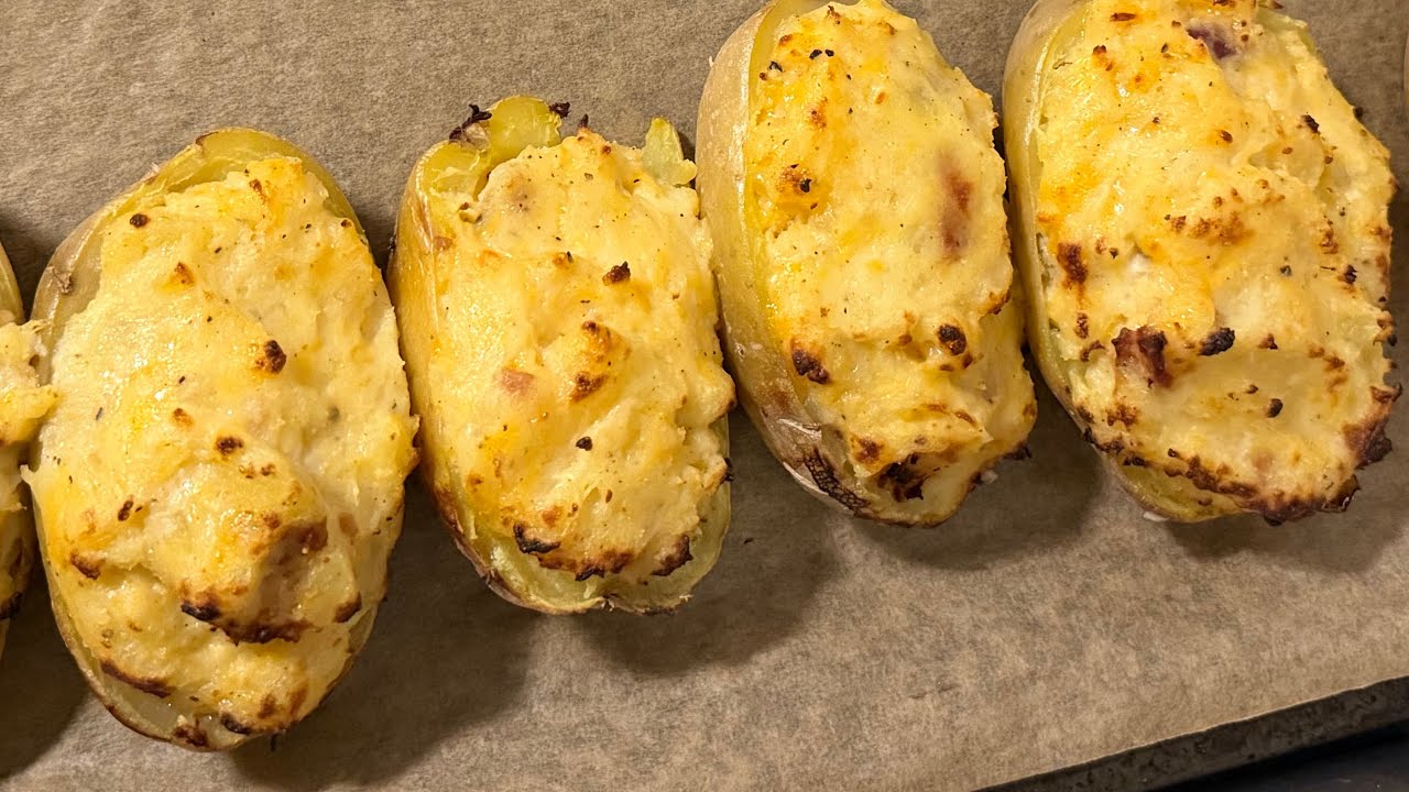 Twice baked potatoes