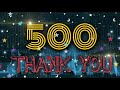 HAPPY 500 SUBSCRIBER CHEERSSSS....