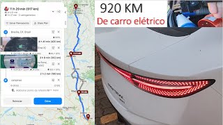 Viagem de carro elétrico  -  BYD Seal  -  Brasília/Campinas #byd #seal #carroeletrico #viagem viag