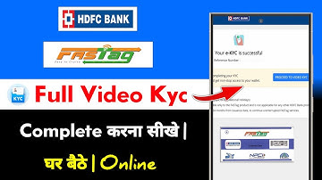 Hdfc Fastag Full Kyc Kaise Kare 2025 | hdfc bank fastag kyc update online