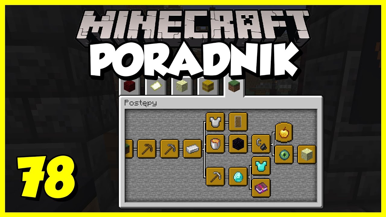 Minecraft Poradnik #078 - postępy i osiągnięcia w Minecraft | Minecraft