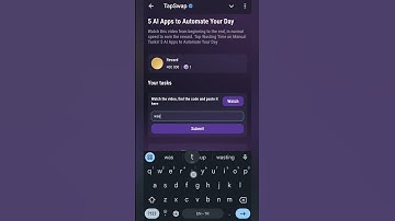 5 AI Apps To Automate Your Day | Tapswap Daily Code | Tapswap Daily Video Code