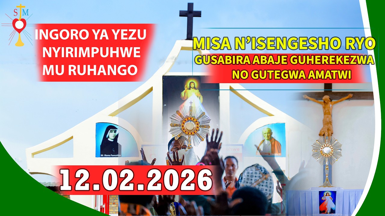 LIVE 🔴 MISA N'ISENGESHO RYO GUSABIRA ABAJE GUHEREKEZWA NO GUTEGWA AMATWI