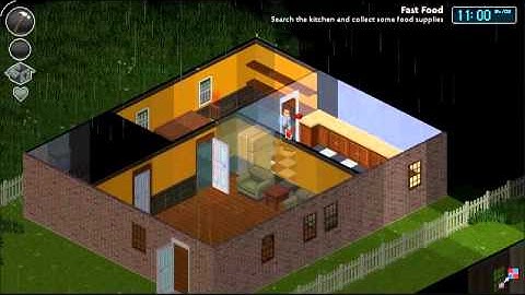 Project Zomboid Alpha Demo Gameplay + ERROR ending