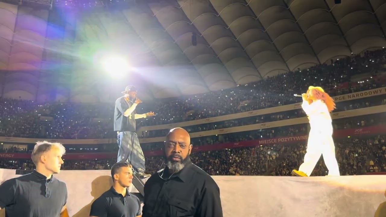 Kendrick Lamar & SZA “Luther” + “Gloria” live in Warsaw, Poland 8/6/25