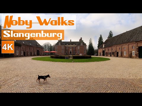 Castle Nature Hike | Slangenburg | Doetinchem | Achterhoek | Gelderland | dog Noby | 4K.
