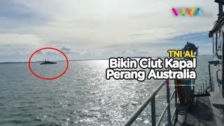 Terobos Indonesia, Kapal Perang Australia Langsung Diusir TNI AL
