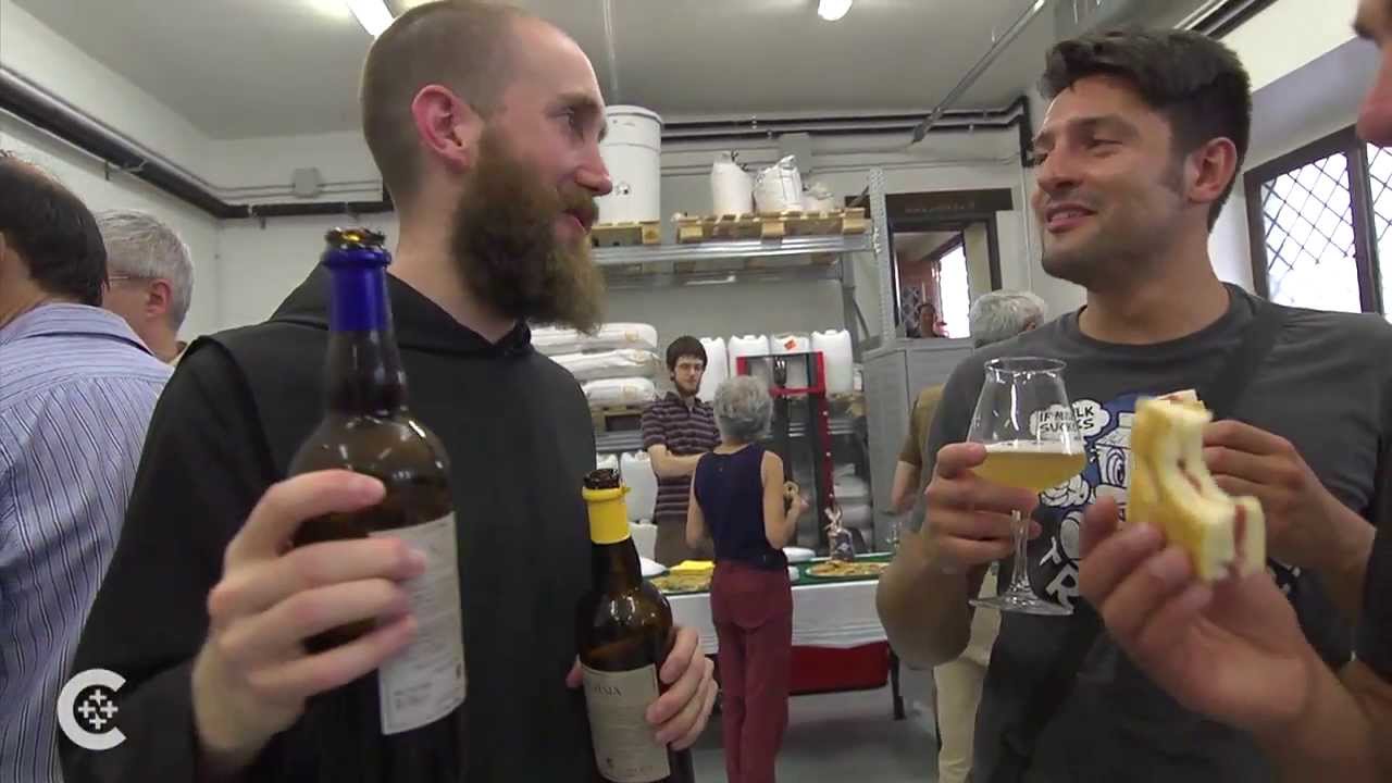 Beerbrewing monks celebrate 1 year of production YouTube