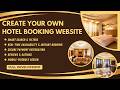 How To Make A Hotel Booking Website Step By Step | Khud Ki Hotel Booking Website Kaise Banaye