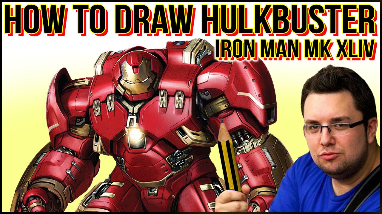 How To Draw Hulkbuster Step By Step Full Body