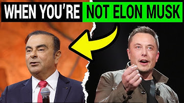 When You are NOT Elon Musk: Carlos Ghosn Gets Fired