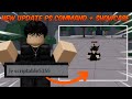 The strongest battlegrounds new private server command  command update showcase