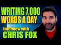 How To Write 7,000 Words A Day: Interview With Bestselling Indie Author Chris Fox